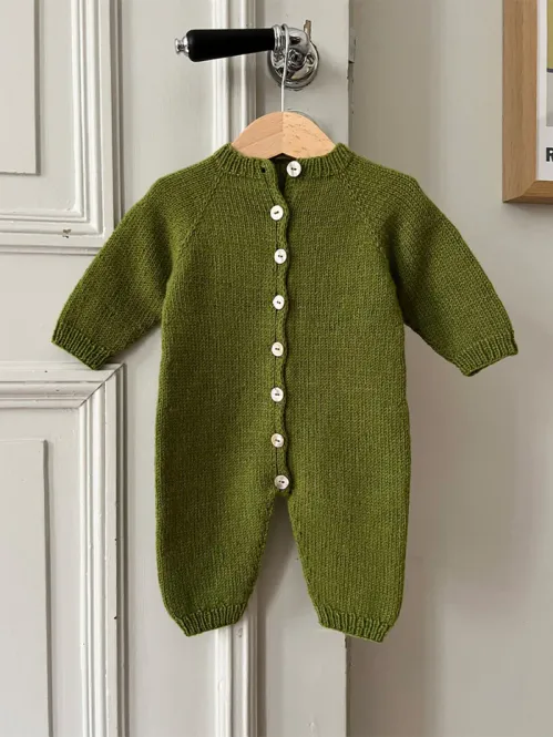 Hovedbilde Indiblomst Briskeby babydress light