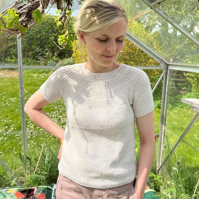 Hovedbilde PetiteKnit Ankers sommerbluse