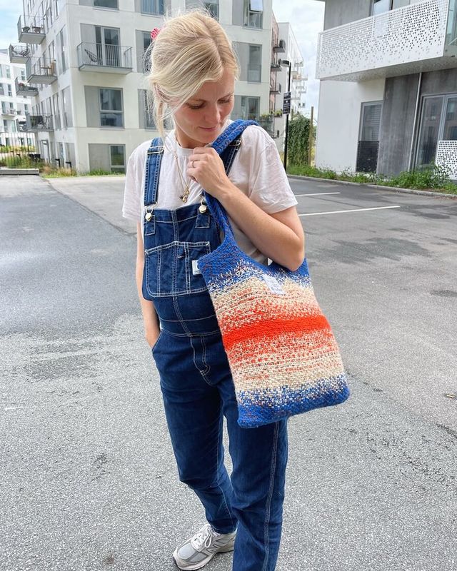 PetiteKnit Technicolor Tote Bag