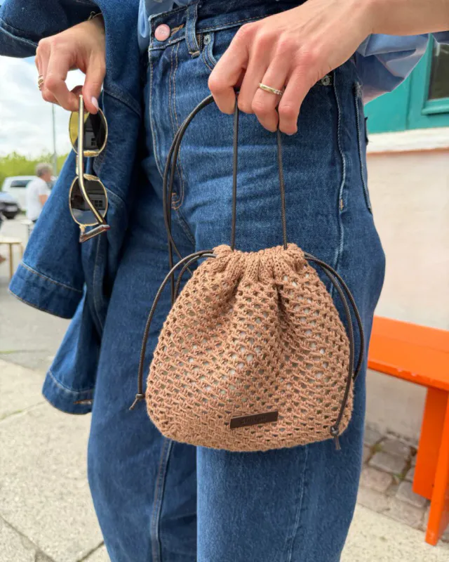 Petite Knit Skinnsnøre til Juno Satchel