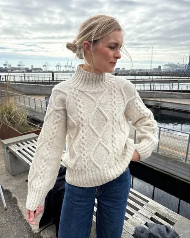 Petite Knit Saga Sweater