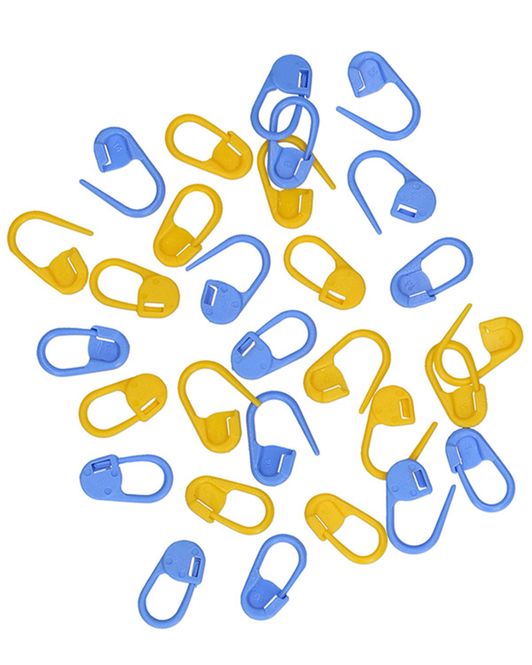 Hovedbilde Maskemarkør sikkerhetsnål i plast