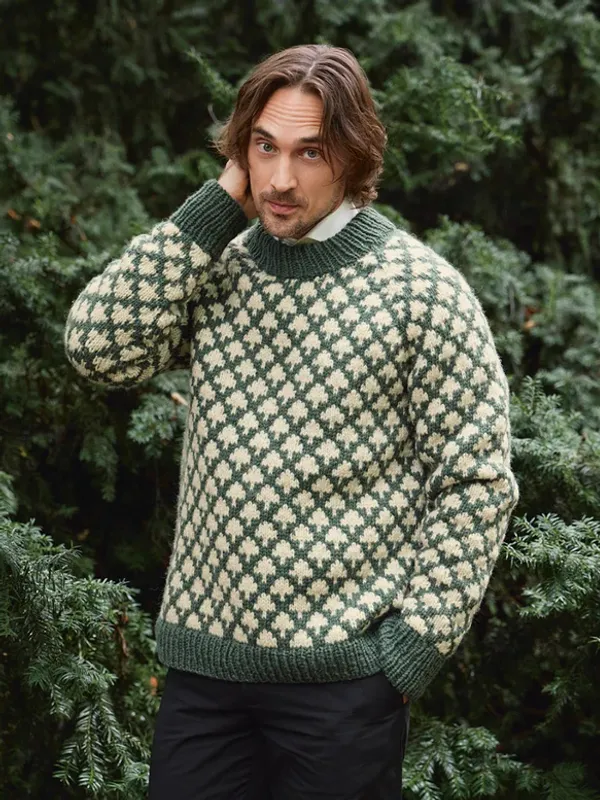 Christmas Tree Sweater Man