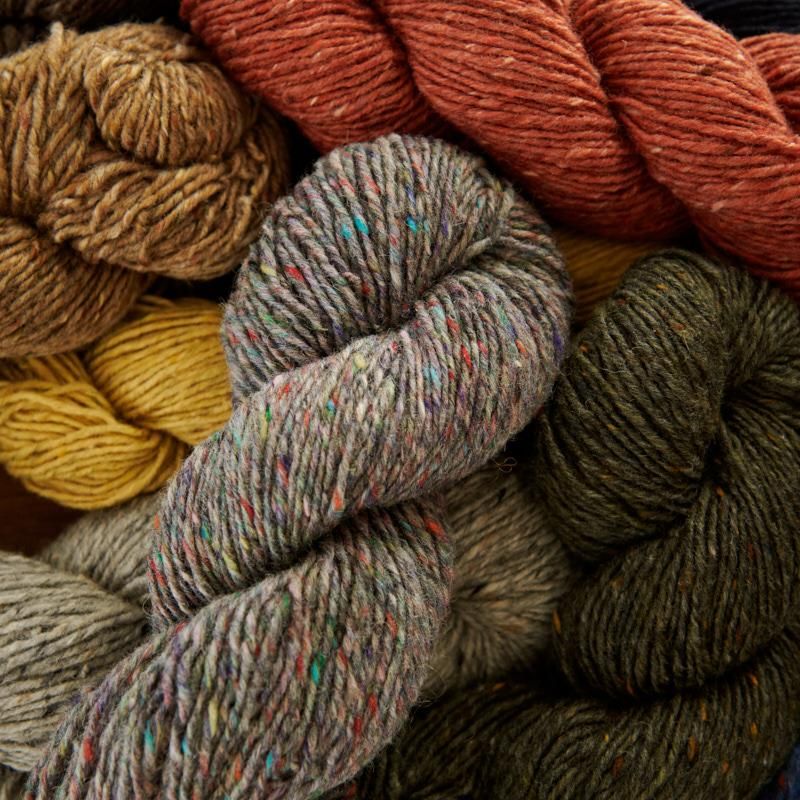 Isager Aran Tweed - Rustikt Ullgarn med Tweed