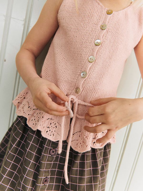 Sandnesgarn Adeline Top Junior